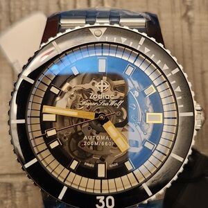 Zodiac Super Sea Wolf Automatic Skeleton Watch